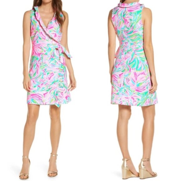 NWT: LILLY PULITZER | Romee Wrap Dress - Picture 1 of 4